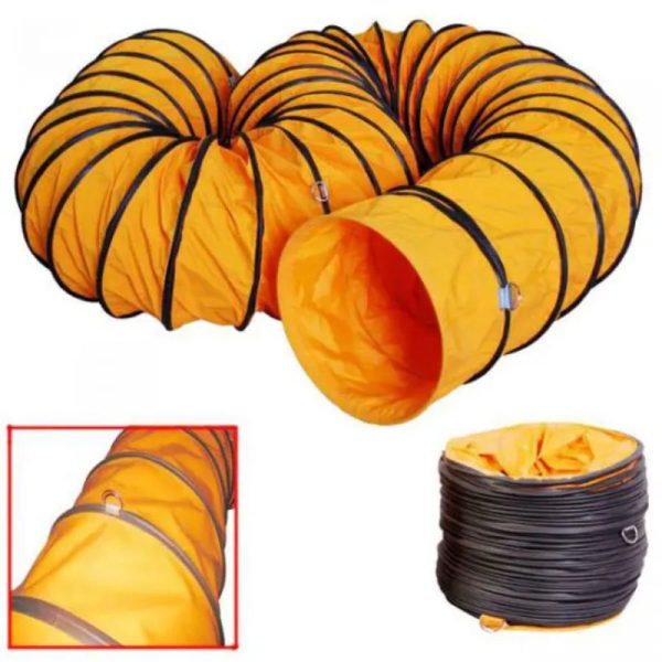 Ống gió mềm nối với quạt hút SHT